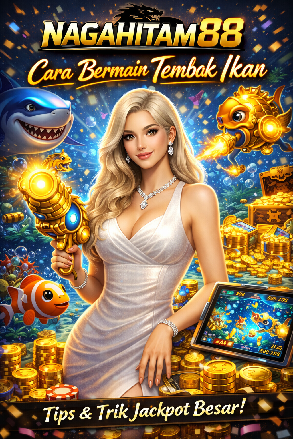 Nagahitam88: Cara Mudah Daftar dan Mulai Main Tembak Ikan Online Tanpa Ribet