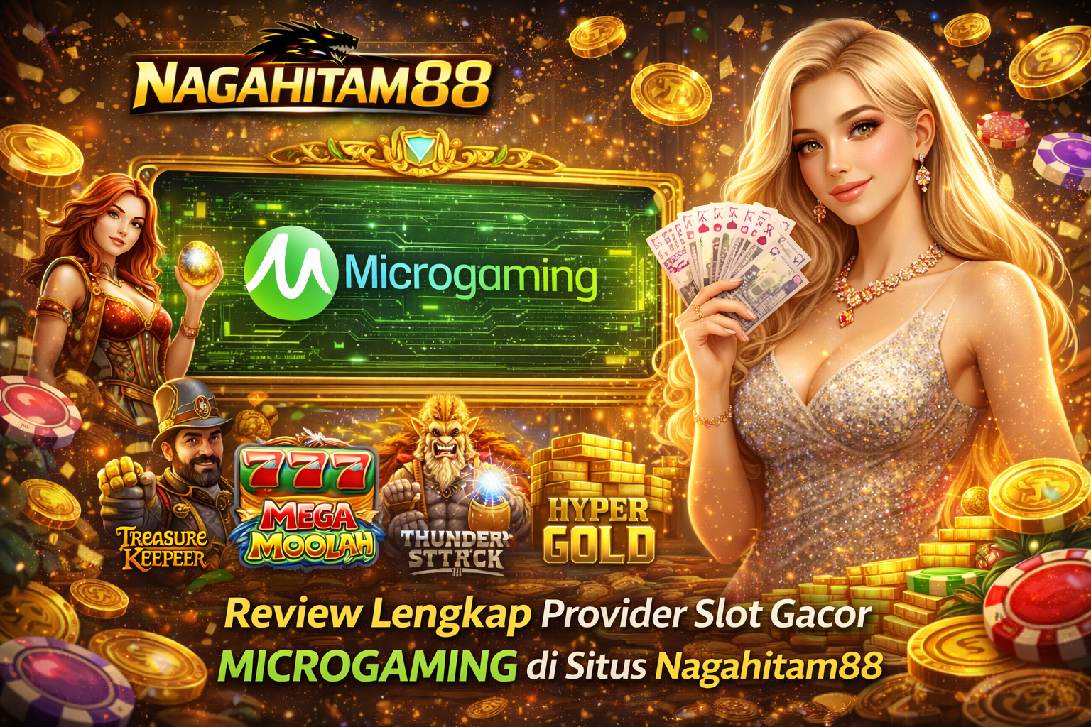 Review Lengkap Provider Slot Gacor Microgaming di Situs Nagahitam88