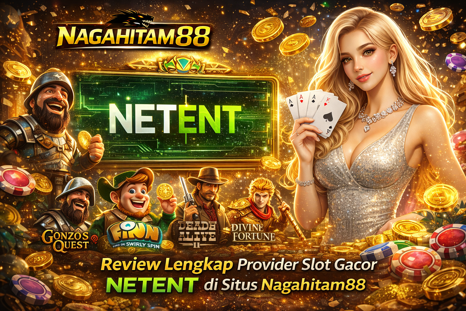 Review Lengkap Provider Slot Gacor NETENT di Situs Nagahitam88