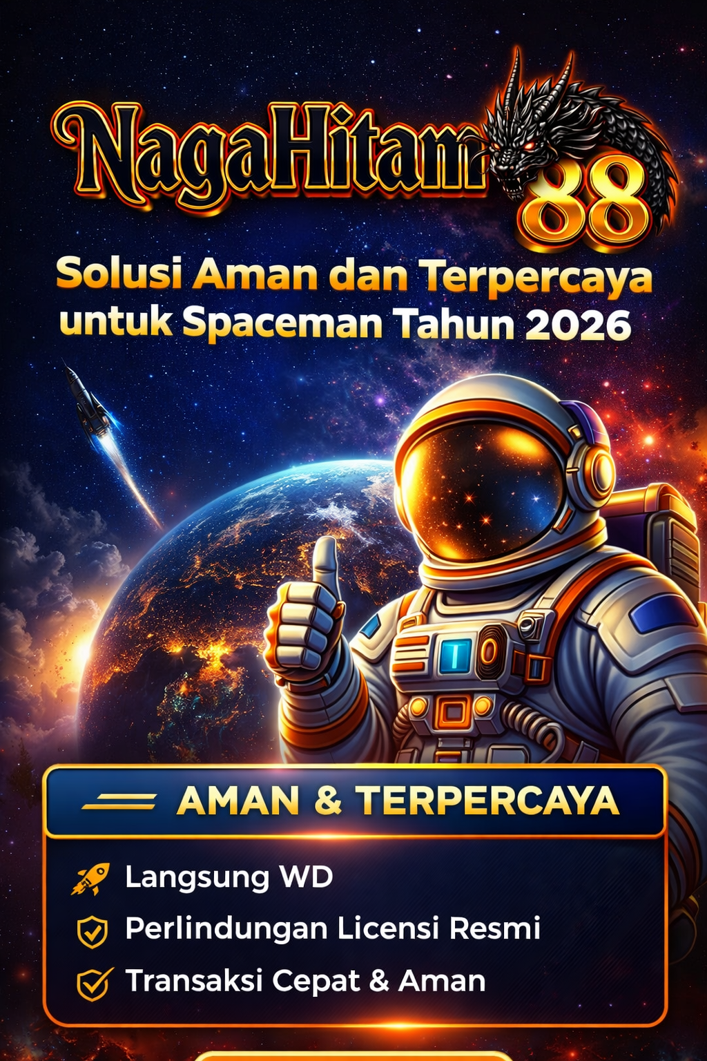 Nagahitam88: Solusi Aman dan Terpercaya untuk Spaceman Tahun 2026